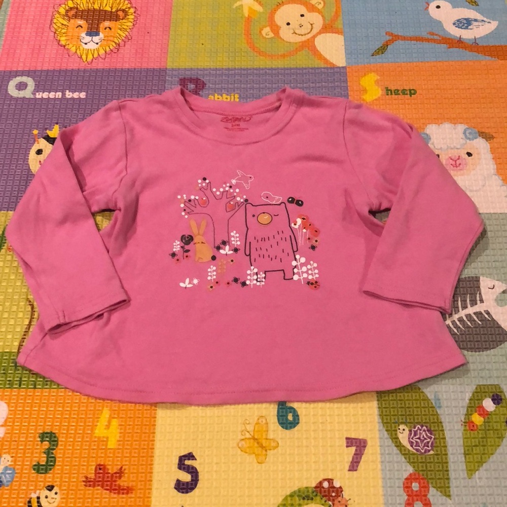 3/$12 Zutano Wildlife Long-Sleeve Tee (24mo)